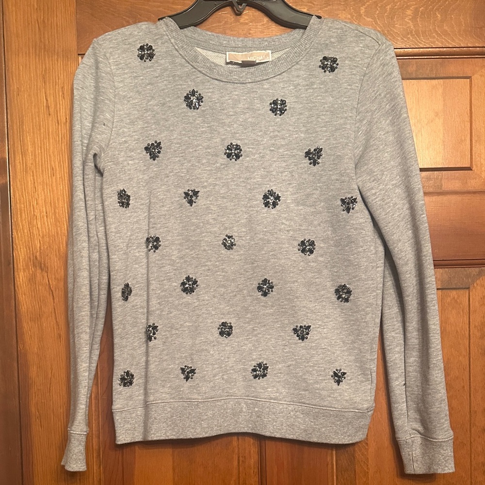 EUC Michael Kors bling sweatshirt - Size XS